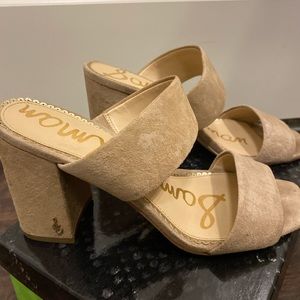 Sam Edelman Nude Heels. 7.5